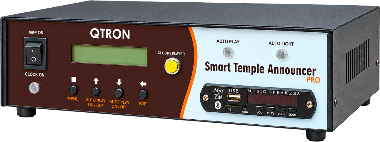 QTRON Smart Temple Announcer Pro